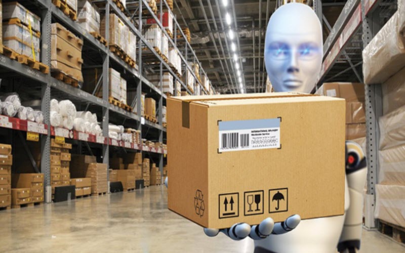 Warehouse robot operation