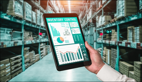 Warehouse management innovative software computer real time