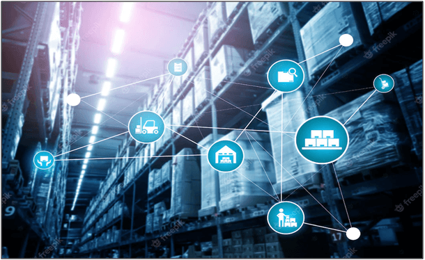 Smart warehouse management system with innovative internet things technology